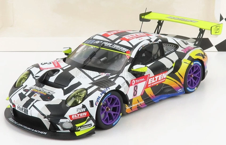 1/18 MINICHAMPS - PORSCHE - 911 991-2 GT3-R TEAM IRON FORCE N 8 24h 153196088 - Immagine 1 di 1