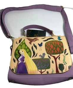 Bandolera Loungefly Disney Tangled Rapunzel con etiquetas - Imagen 1 de 13