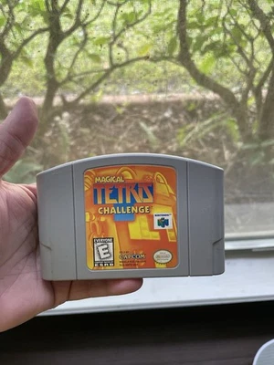 Magical Tetris Challenge Nintendo 64 N64 Game Cartridge Only - Image 1 of 4