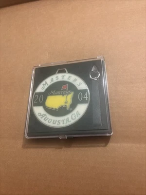 2004年大师高尔夫锦标赛奥古斯塔GA包标签收藏品纪念品原件盒 — 第 1/4 张图片