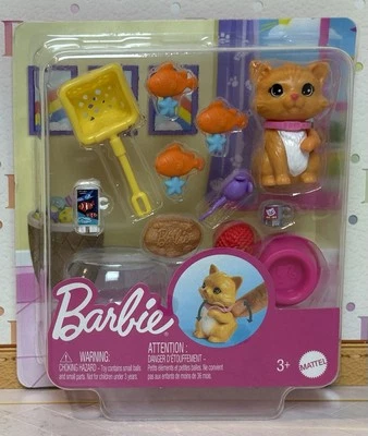 Nuevo JUEGO BARBIE Interactivo KITTY GOLDFISH BOWL Accesorios Para Muñeca DIORAMA Foto 1 de 4