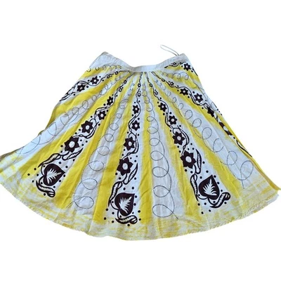 Maxi Falda Para Mujer Bernardo Embellecida Lentejuelas Floral Fluida Talla 16 Cintura 35 Foto 1 de 4