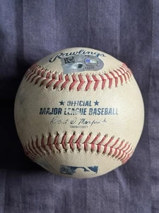 2025 Orioles Basallo MLB Authenticated Game Used Debut Baseball 17.08.2025 Gunnar - Bild 1 von 2