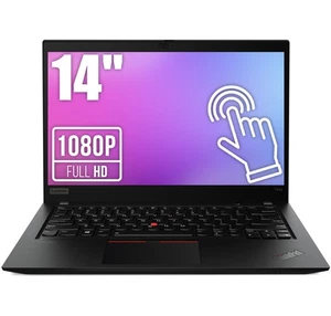 LAPTOP LENOVO ThinkPad T14S GEN 1 I7-10610U 16GB SSD 2TB FULL HD DOTYK WIN11P - Zdjęcie 1 z 16