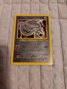 Shining Steelix 112/105 Neo Destiny Holo "LP/MP" - Picture 1 of 12