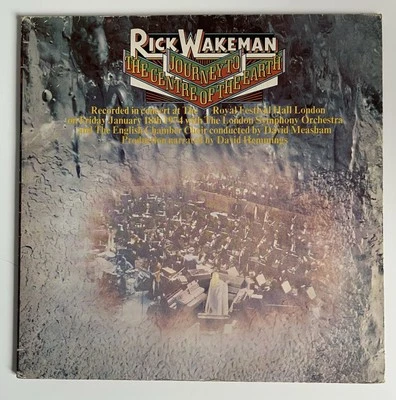 Journey to the Centre of the Earth by Rick Wakeman. Prog Rock Vinyl LP Record - Image 1 of 4