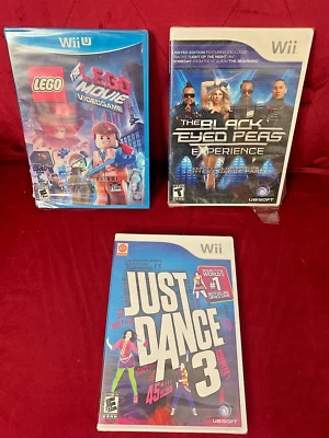 NINTENDO WII  GAME LOT ☆ YOU CHOOSE ☆ BRAND NEW SEALED LEGO JUST DANCE 3 - Image 1 of 4