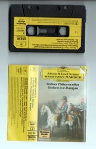 Johann Strauss  Herbert von Karajan ‎– Radetzky Marsch 1981 Musicassetta - Imagen 1 de 1