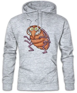 Bed Bug Hoodie Sweatshirt Cockroach Toon Comic Fun Cartoon Drawing - Picture 1 of 1