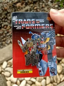 Transformers G1 Grimlock Diecast Pin - Picture 1 of 13