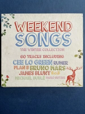 WEEKEND SONGS Used 60 Track Compilation Cd Pop Rock Soul Dance 60s 70s 80s 90s - Image 1 of 3