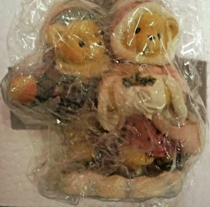 Orsacchiotti amati nuovi con scatola originale 1998 le vacanze sono due volte come pattinaggio su ghiaccio 4""T x 4""W - Foto 1 di 5