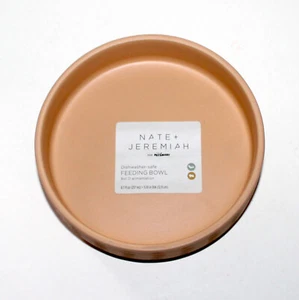 Nate + Jeremiah Feeding Bowl Petsmart pequeña mascota o reptil bronceado moderno redondo NUEVO - Imagen 1 de 5