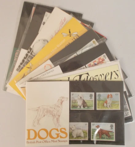 1979 Royal Mail Commemorative Presentation Packs. Sold separately & as year set Cover