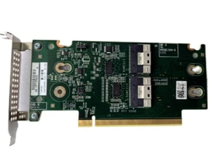 Lenovo SlimSAS 1 to 2 NVMe U.2 Expansion card SFF-8654-8i Port 00PH650 - Picture 1 of 6