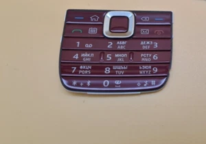 Nokia E75 Keypad Bottom Keyboard Red New ORIGINAL 100% Parts - Picture 1 of 1