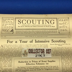 Pfadfinder Vintage Pfadfinderzeitschrift 30. Januar 1919 - Bild 1 von 7