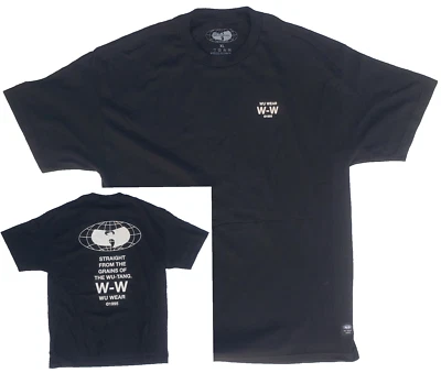Camiseta de concierto Wu-Tang Clan Wu Wear 1995 doble cara manga corta ~ XL Foto 1 de 4