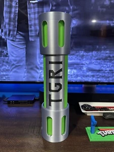 Teenage Mutant Ninja Turtles OOZE Canister Prop Replica GLOW IN DARK And Stand - Picture 1 of 11