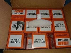Pro Gauge Breather Element FB59 NOS Chevy, Pontiac, Buick - Picture 1 of 6