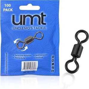 Aparejos de pesca giratorios de acero inoxidable UMT 100 piezas #2 130ib - Imagen 1 de 4