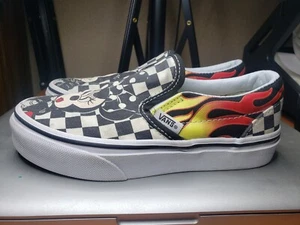 ZAPATOS VANS X DISNEY MICKEY MINNIE MOUSE CLÁSICOS NIÑOS JÓVENES 13 - Imagen 1 de 7