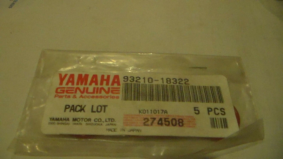 O-RING 93210-18322-00 - Imagem 1 de 1