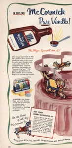 1954 McCormick Pure Vanilla: Magic Spoonful Vintage Print Ad - Picture 1 of 1