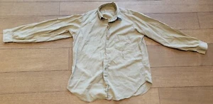 Vintage US Army WWII WW2 Korean SM -MED Shirt KHAKI Military Combat Fatigue (D) - Picture 1 of 17
