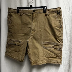 Timberland Pantaloncini Cargo Outdoor Performance Uomo W42 Beige Marrone - Foto 1 di 11