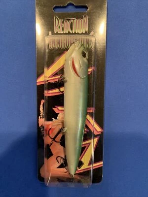 ОРИГИНАЛЬНАЯ РЕДКАЯ РЕАКЦИЯ ИННОВАЦИИ VIXEN Neon Shad VX-004 новый в упаковке - Изображение 1 из 4