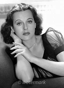 Vintage celebrity Hollywood actress - Hedy Lamarr - 8X10 PUBLICITY PHOTO - Picture 1 of 1