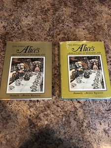 Lewis Carroll Alice's Adventures in Wonderland RACKHAM Color Illustrations 1975 - Picture 1 of 8
