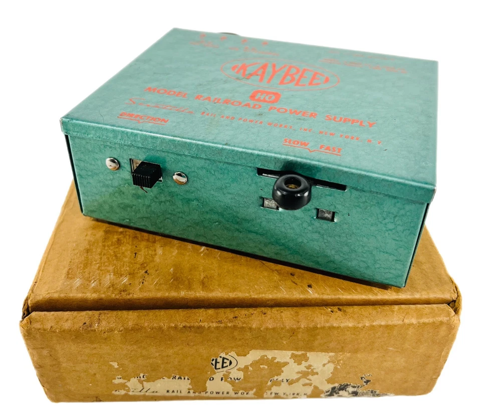 Vintage Scintilla Rail & Power Works KAYBEE HO Model Railroad Power Supply AC/DC - Image 1 of 4
