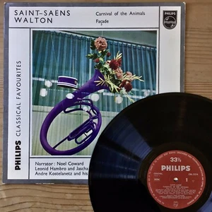 Saint - Saens / Walton ~ Carnival Of The Animals (Philips GBL 5554) 1960's Vinyl - Picture 1 of 9