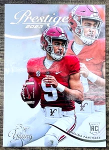 2023 Panini Prestige Bryce Young Rookie Card RC #311 Carolina Panthers ALABAMA - Bild 1 von 2