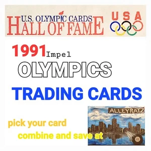 1991 Olympics Trading Cards - Impel - USA - Pick Your Card - Combine And Save - Picture 1 of 33