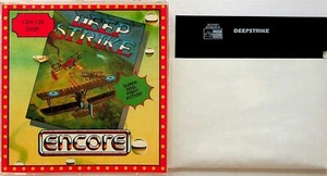 DEEP STRIKE- Commodore 64 Rare DISK (Boxed) WW1 Dog Fight Pilot Game C64 - Picture 1 of 2