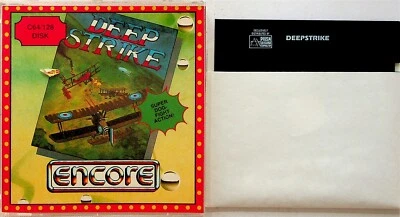 DEEP STRIKE- Commodore 64 Rare DISK (Boxed) WW1 Dog Fight Pilot Game C64 - Image 1 of 2