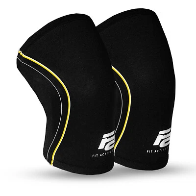 Neoprene Knee Brace Compression Knee Sleeves  Knee Support for Men & Women 1Pair - Image 1 of 4