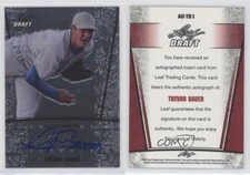 2011 Leaf Metal Draft Trevor Bauer #AU-TB1 Auto