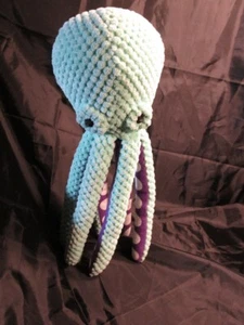 Knitted Octopus Plush Soft Toy - - Picture 1 of 3