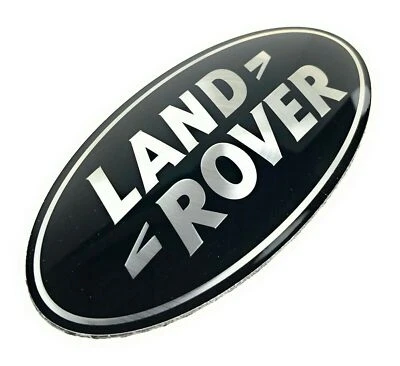 Черный овальный значок с эмблемой переднего гриля Land Rover Discovery Range Rover Sport Velar - Изображение 1 из 4