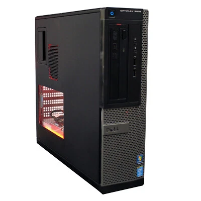 Dell i7 FHD Gaming Computer PC 16GB 1TB HD 256GB SSD AMD RX 550 4GB Wi-Fi BT W10 - Image 1 of 4