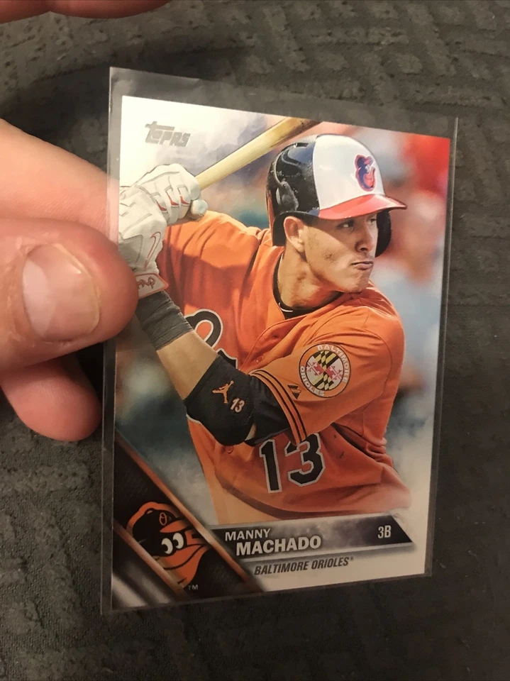 2016 Topps Manny Machado #30 - Orioles (location x-4) - Image 1 of 1