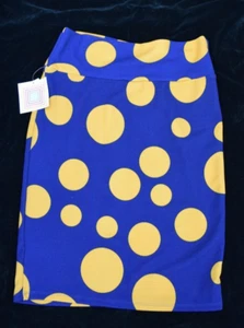 Lularoe Cassie Large Polka Dot Skirt Size L - Picture 1 of 10