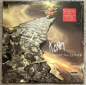 KORN - FOLLOW THE LEADER Epic E2 69001 - SEALED VINYL DOUBLE LP Immortal Records - Picture 1 of 1