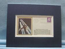 Columbia, the first US Space Shuttle launched into Space & Commemorative Cover