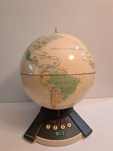 Geosafari World Exploratoy Model 6498 Electronic Talking Globe Geography Game - Picture 1 of 10