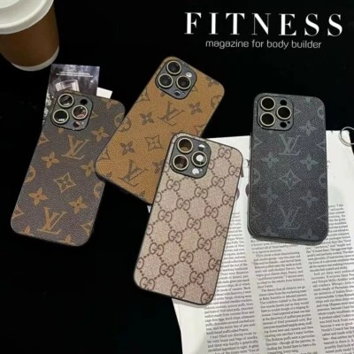 Funda Premium iPhone 16 15 14 Pro Max Plus 13 12 11 XR XS Elegante a Prueba de Golpes